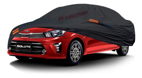 Cobertor De Auto Kia Soluto Protector Funda Uv Impermeable