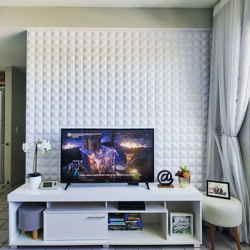 Imagem 2 de 10 de 3m² Placas Decorativas De Parede Ilove3d Luxo Modelos
