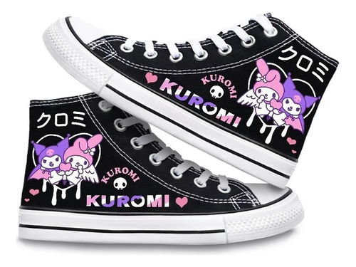 Zapatillas De Lona Kuromi Zapatillas De Patineta My Melody