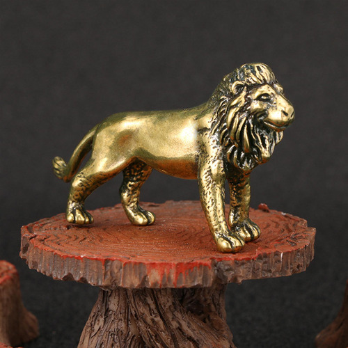 Estatua De León Para Mascota De Té, Decoración Del Hogar,