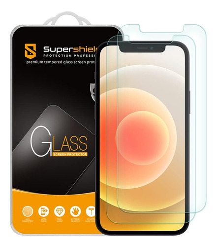 Protectores Pantalla Supershieldz 2unid Mate iPhone 12 6.1 