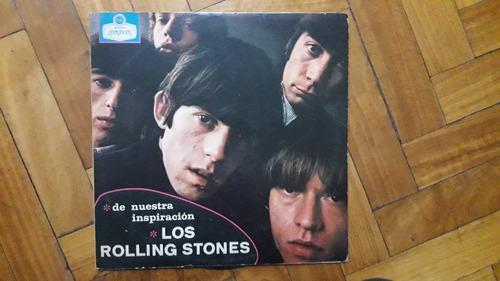 Disco Rock Vinilo: Rolling Stones  De Nuestra Inspiración