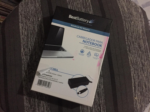 Fonte Carregador Noteboolk Dell - Modelos Inspiron Ou Vostro