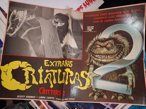 Cartel De Cine Critters 2 (1988) (Usado)