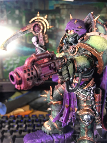 Figura De Primarca Mortarion W40k 20 Cm 3d