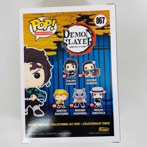 Funko Pop! Demon Slayer: Tanjiro Kamado #867