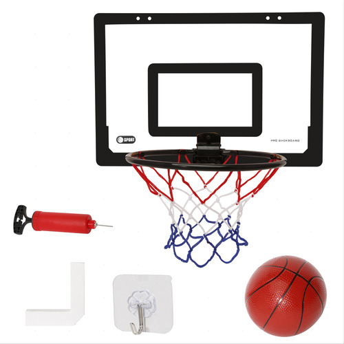 Kit De Canasta De Baloncesto Portátil Montado En La Pared Pa