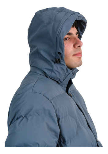 Camperon Hombre Con Piel Abrigo Campera Invierno Hombres