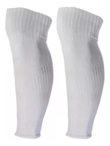 Combo Medias Fútbol Fox Socks Para Canilleras Blancas Zorro