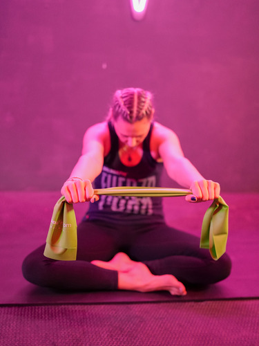 Banda Plana Elastica Latex Yoga Tiraband Balboafit Alta