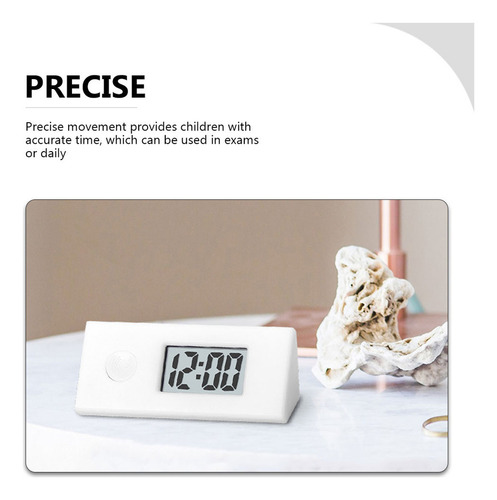 Reloj Con Llavero, Reloj Digital Silencioso, Mini, 5 Unidade