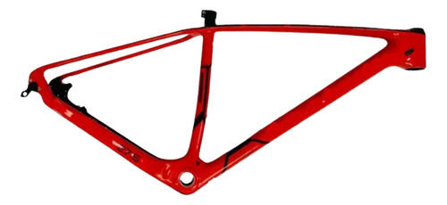 Quadro Fibra De Carbono Thrust Bicicleta Bike Cor Vermelho Tamanho Del Quadro Aro 27 Tam 19