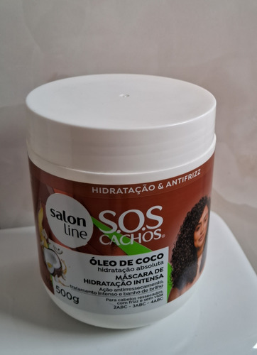 Máscara De Hidratação Sos Cachos Cococreme Salon Line 500ml