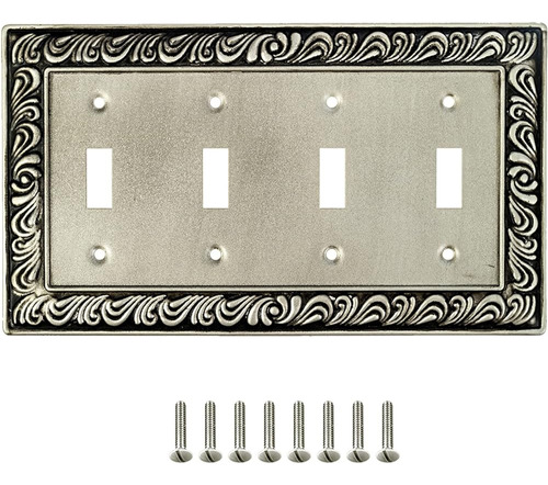 Iluminación Elegante | Placas De Pared Peltre Satinado Cepil