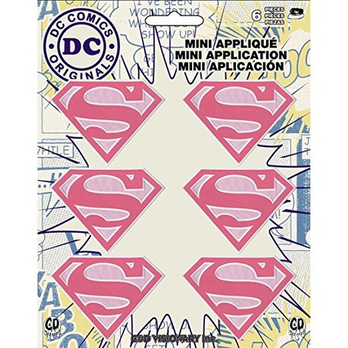 Aplicación Dc Comics Originales Supergirl 6 Pat Ch Set De La