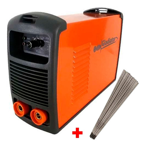 Soldadora Inverter Gladiator 140amp + Electrodos Ie6140 G P