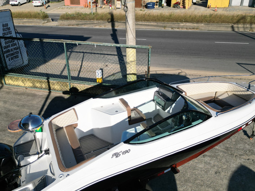 Lancha 19 Pés Rs 190 Com Motor Mercury 100 Hp 4 Tempos 0km