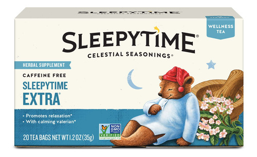 Te Relax Celestial Seasonings Sleepytime Extra 35g 4 Pack