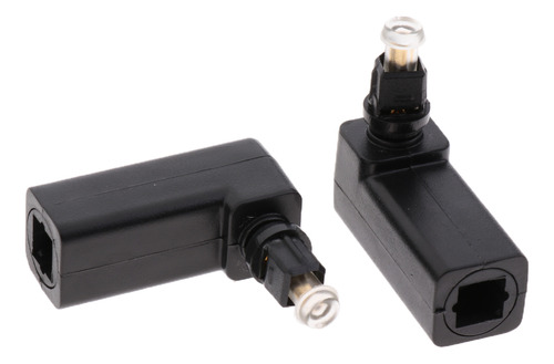 2pcs Adaptador Óptico Con Ángulo Compatible Con Puertos De