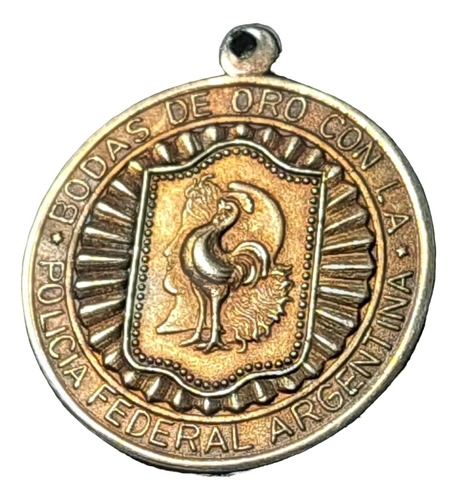  Policía Federal Bodas De Oro Año 1988 Plata 900 - 1286