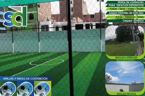 Imagen 2 de 7 de 100% Mallas Y Redes Perimetrales Para Espacios Deportivos