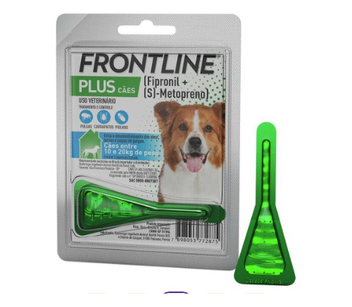 Frontline Plus Para Cachorro De 10 A 20 Kg 1,34 Ml