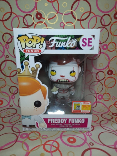 Funko Pop Freddy Funko Pennywise Sdcc 4000 Piezas (Usado)