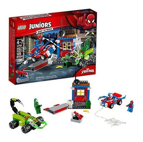 Lego Juniors Spider-man Vs. Kit De Construcción Scorpion Str