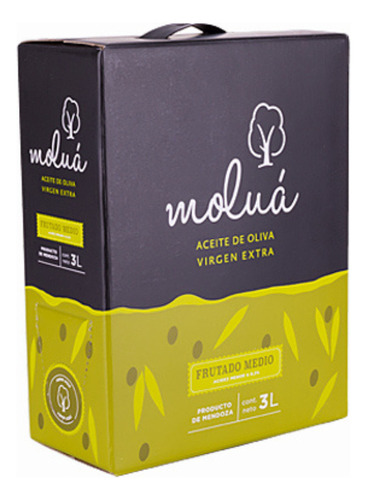 Molua Aceite De Oliva Extra Virgen Bag In Box X 3 Litros