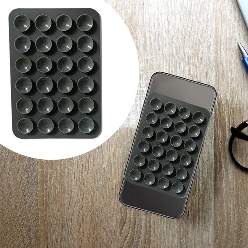 4 Soporte Universal Para Teléfono Con Potencia Gris
