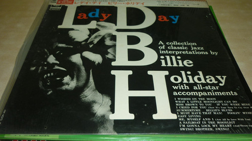 Billie Holiday Lady Day Vinilo Japon Excelente Obi