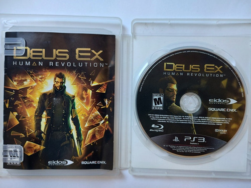 Deus Ex Human Revolution Original Para Ps3 Fisico