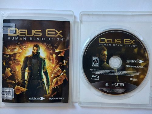 Deus Ex Human Revolution Original Para Ps3 Fisico (Usado)