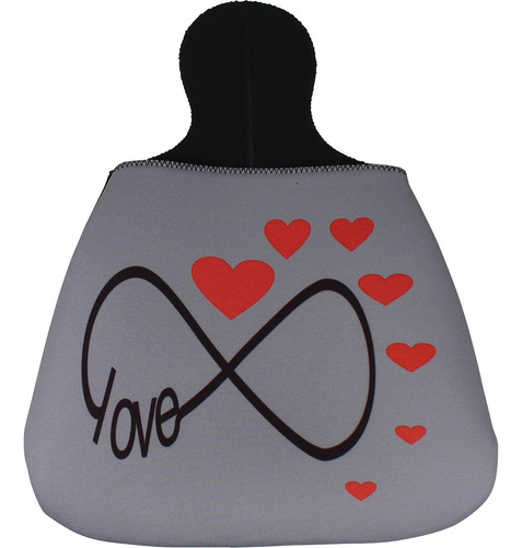 Lixeira Para Carro Neoprene Amor Infinito Ln30