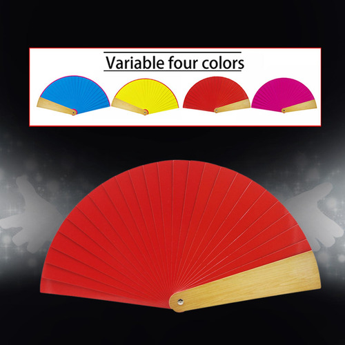 2 Fan Discolor Magic Props Mago Principiante Para El