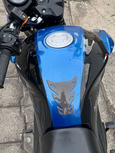 125 Z Color Negro Con Azul
