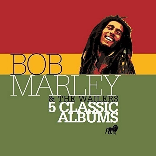 Bob Marley & The Wailers 5 Classic Albums Box Cd Importado