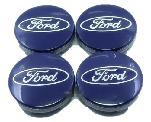 Tapas Centro Rin Ford Emblema 54mm X4 Fusion Escape Ecosport