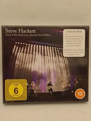 Steve Hackett Genesis Revisted Seconds Out & More Cdx2bluray