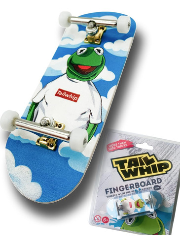 Fingerboard Tailwhip Pro Wood Tuercas De Seguridad Para Cami Color Del Skate Color De Las Ruedas