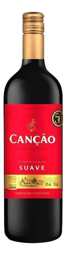 Vinho Tinto Suave Canção 750ml - Serra Gaúcha