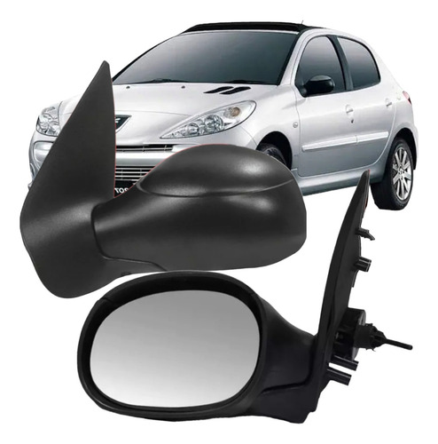 Espejo Para Peugeot 207 / 206 Manual Ftm Izquierdo-