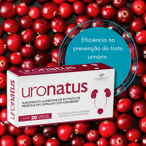 Kit C3 Uronatus Suplementos Trato Urinário - La San Day Sem Sabor