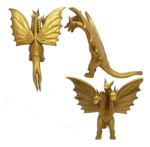 Monsterverse Godzilla King Ghidorah Acción Figura Model 18cm