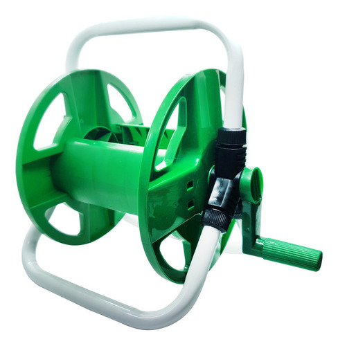 Soporte Reel Enrolla Manguera De Riego H1030 Aquaflex Color Gris