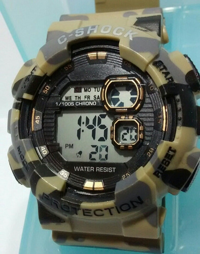 Relógio Militar Masculino Camuflado Ant Shock Digital Barato