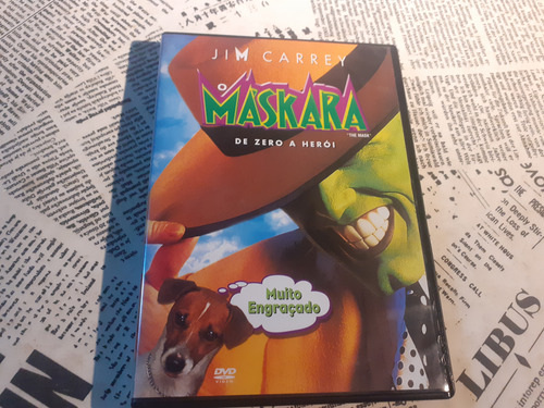 Dvd O Máscara - Jim Carrey (Usado)