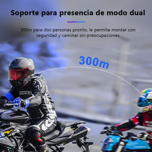 Manos Libres Bluetooth Para Casco Moto - Intercom Práctico