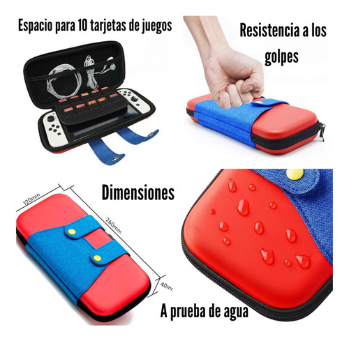 Funda Protectora De Lujo Nintendo Switch - Super Mario Bros