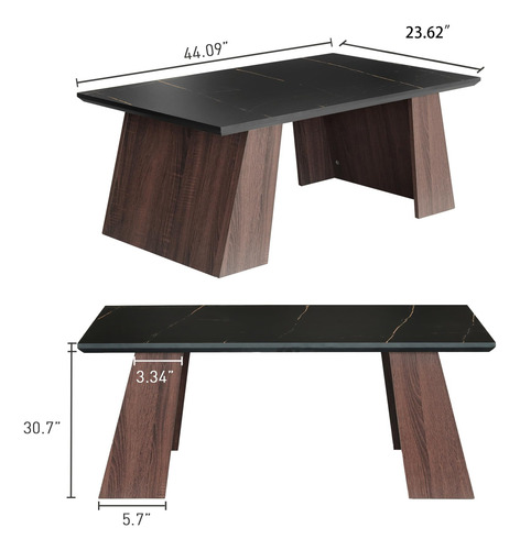 Gia Home Furniture Series Mesa Auxiliar Moderna De Mármol
